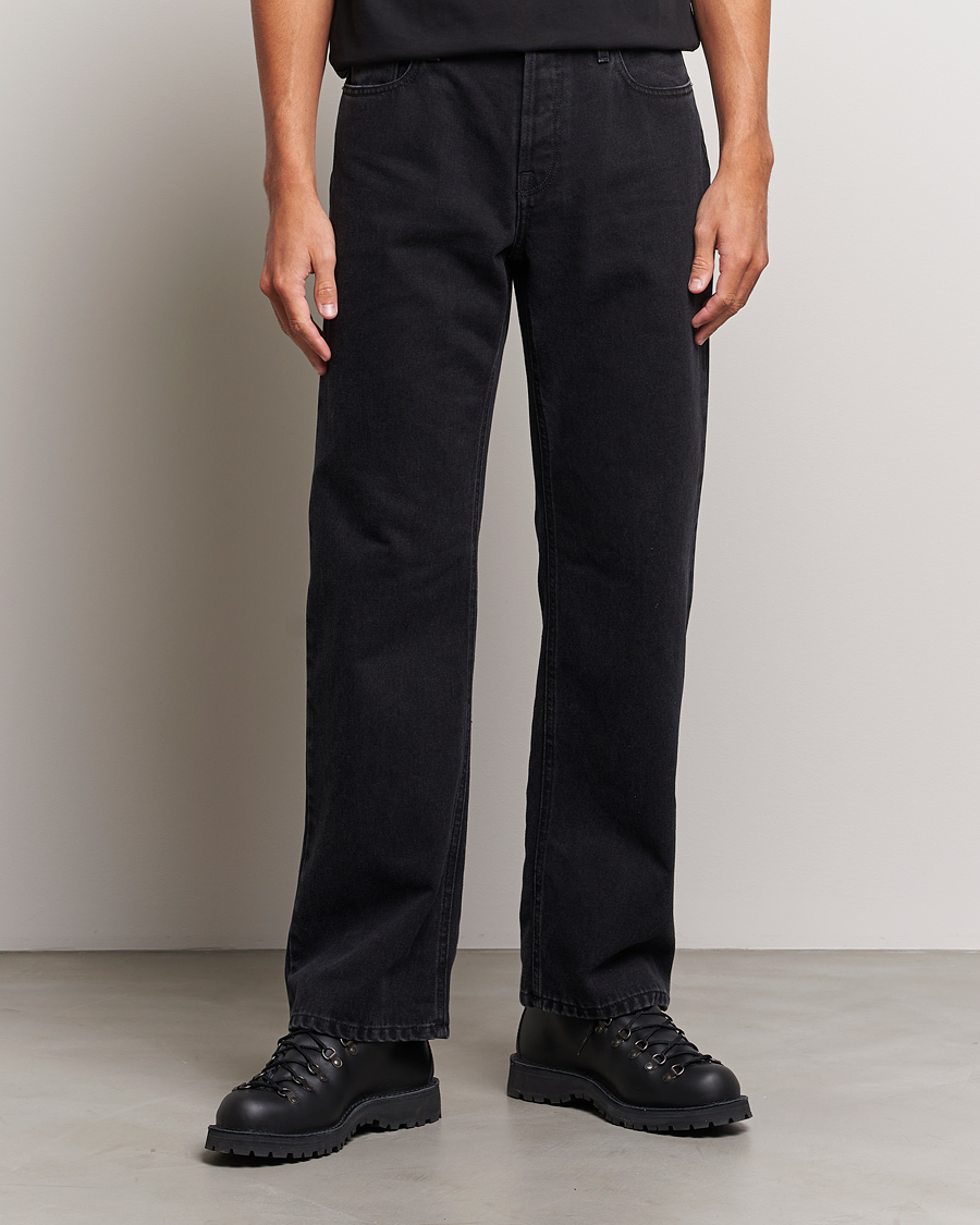 Uomini | Jeans | Lanvin | Tailored Denim Pants Black