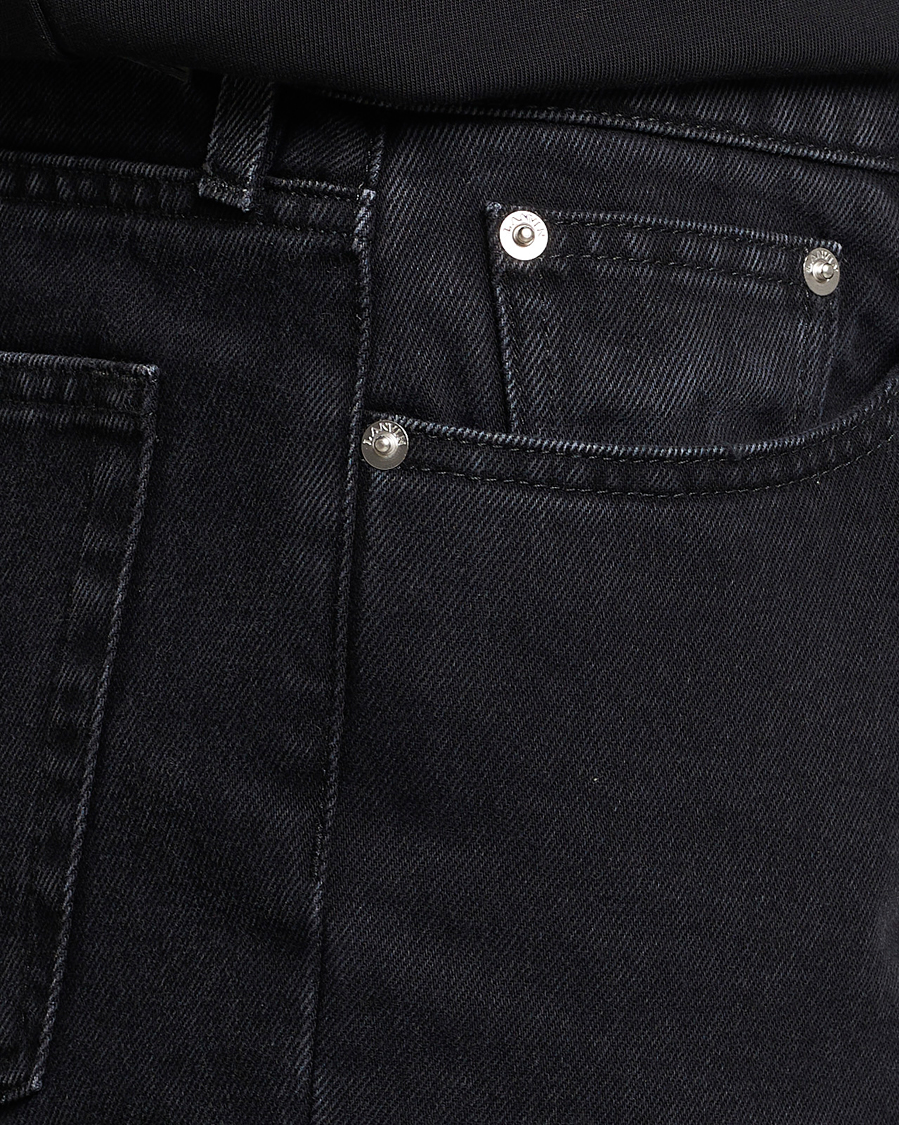 Uomini | Jeans | Lanvin | Tailored Denim Pants Black