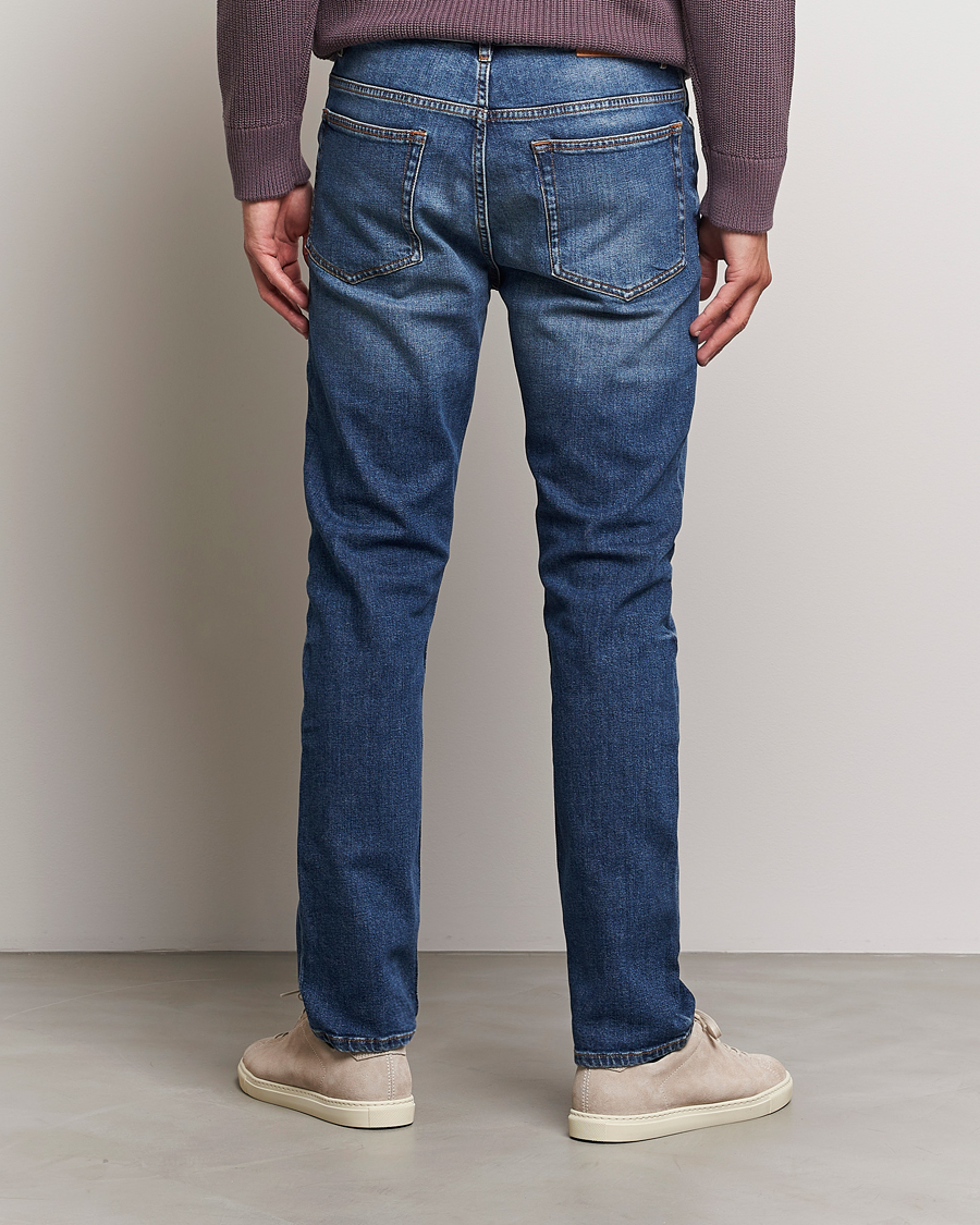 Uomini | Jeans | NN07 | Johnny Stretch Jeans Mid Wash