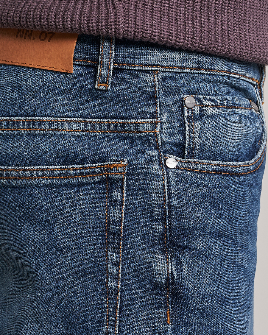 Uomini | Jeans | NN07 | Johnny Stretch Jeans Mid Wash