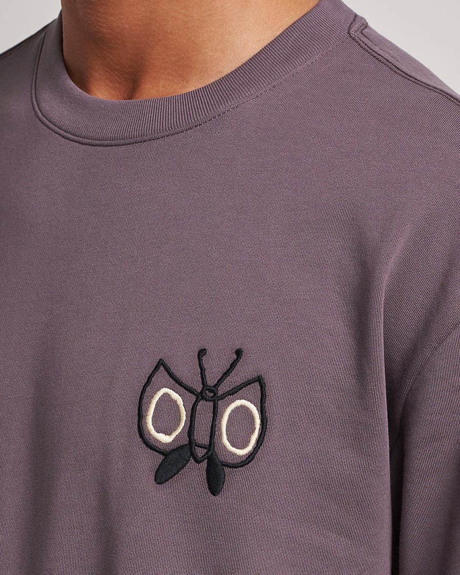 Uomini | T-shirt | NN07 | Alan Heavy T-Shirt Purple Brown