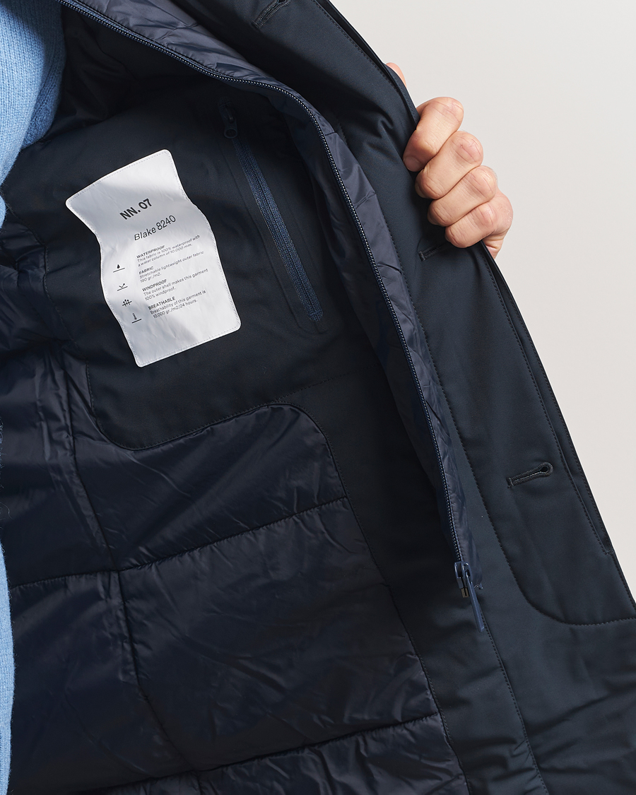 Uomini | Giacche | NN07 | Blake Jacket Navy Blue