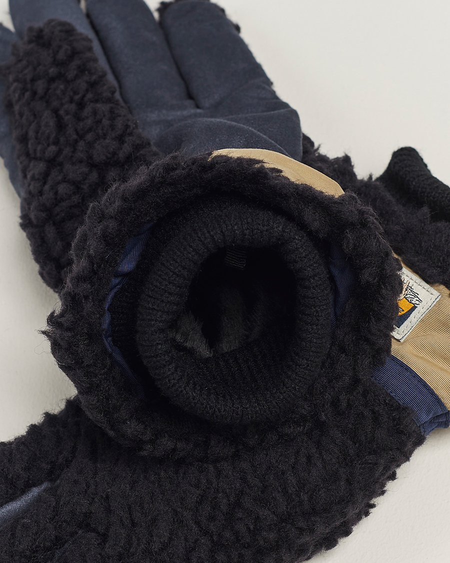 Uomini | Elmer by Swany Sota Wool Teddy Gloves Black | Elmer by Swany | Sota Wool Teddy Gloves Black