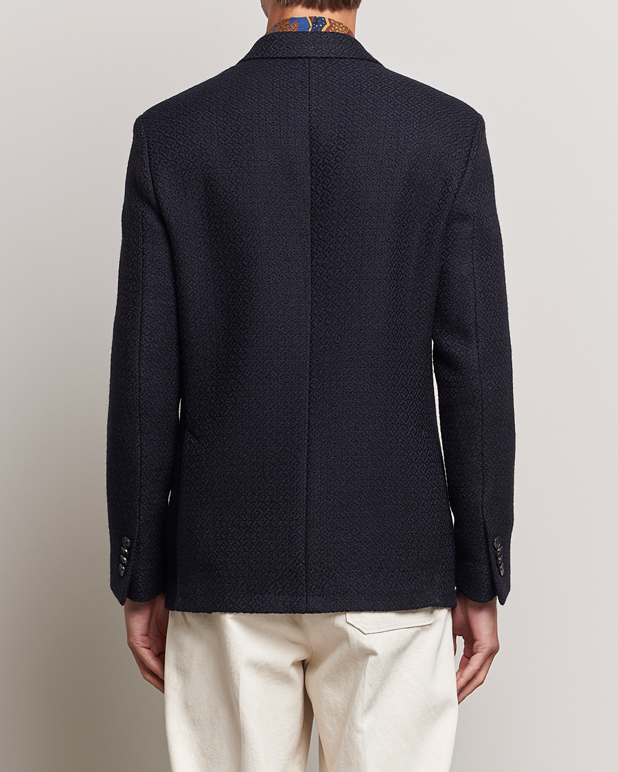 Uomini | Blazers | Etro | Jacquard Jersey Blazer Navy