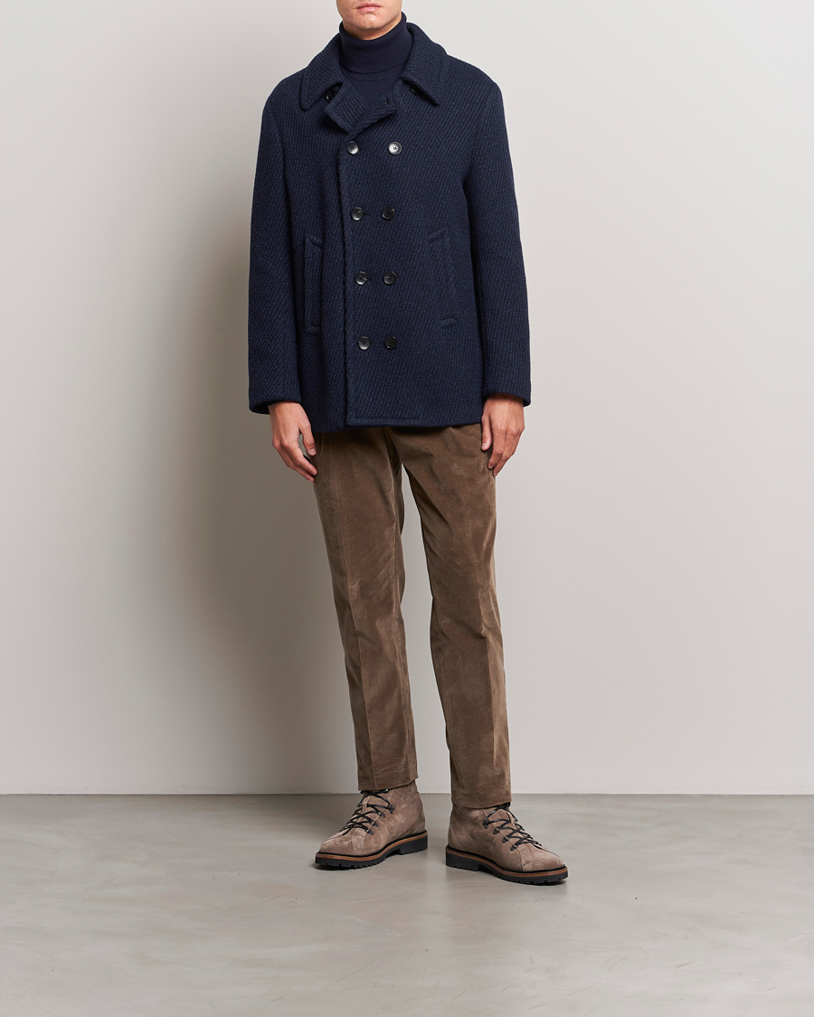 Uomini | Giacche | Etro | Wool Peacoat Navy