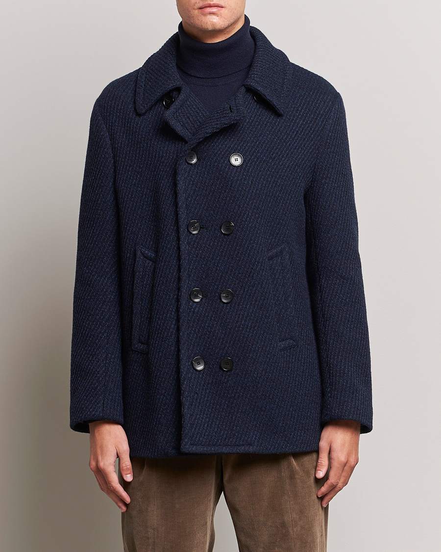 Uomini | Giacche | Etro | Wool Peacoat Navy