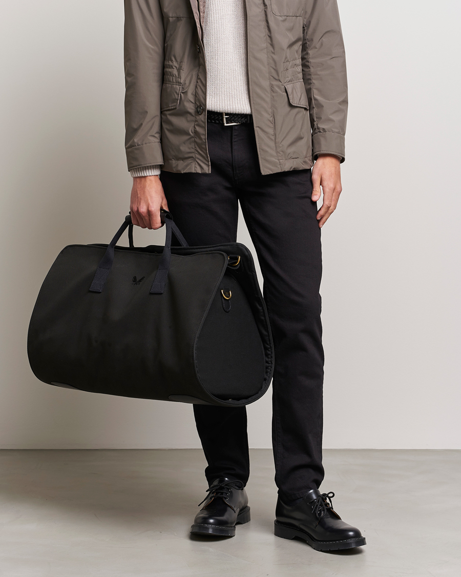 Uomini | Borse | Bennett Winch | Canvas Suit Carrier Holdall Black