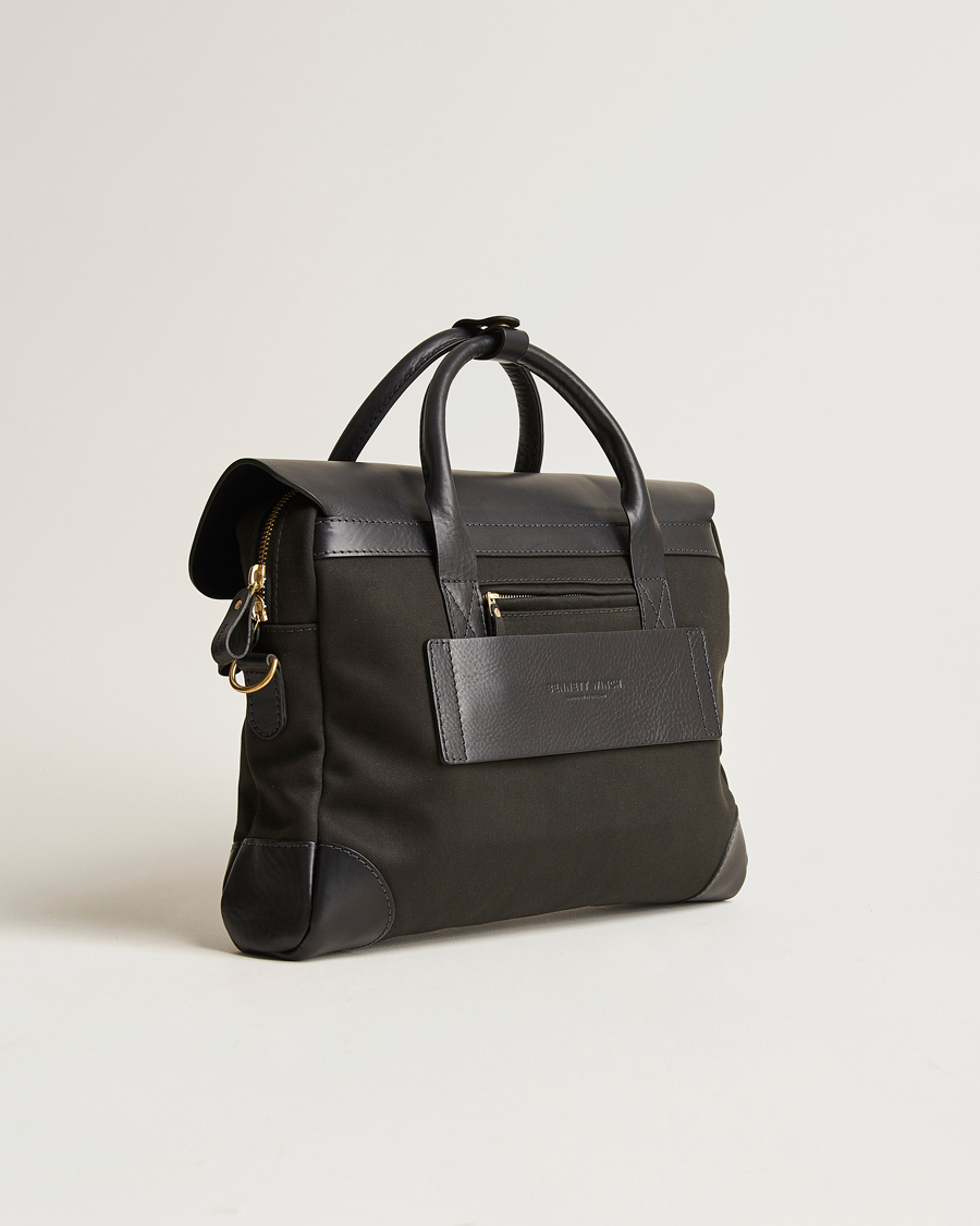 Uomini | Borse | Bennett Winch | Canvas Briefcase Black