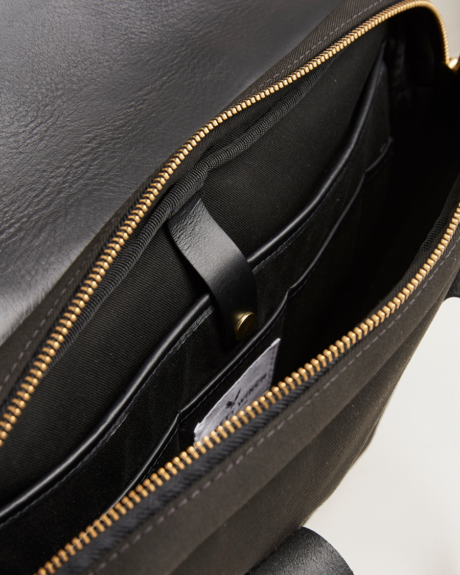 Uomini | Borse | Bennett Winch | Canvas Briefcase Black