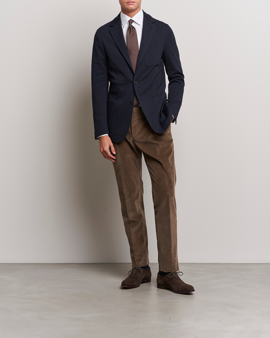 Uomini | Blazers | Canali | Jersey Blazer Navy