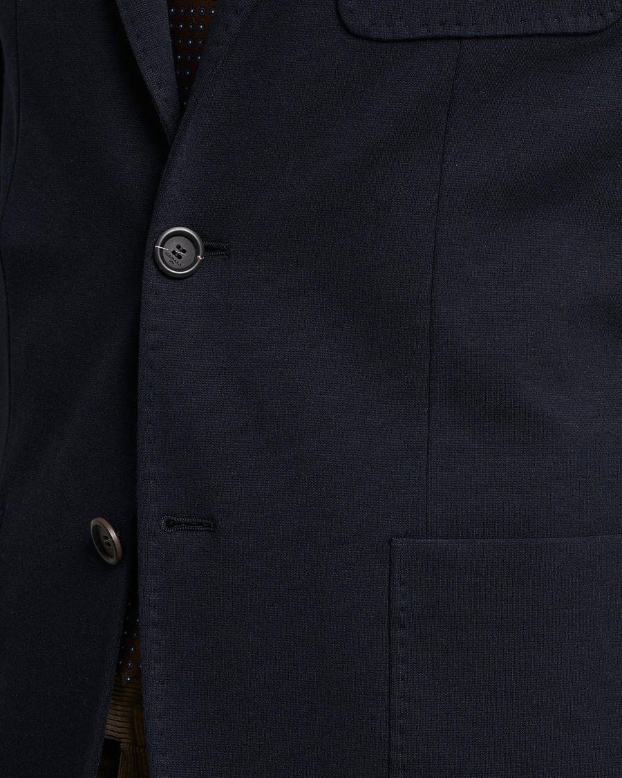 Uomini | Blazers | Canali | Jersey Blazer Navy
