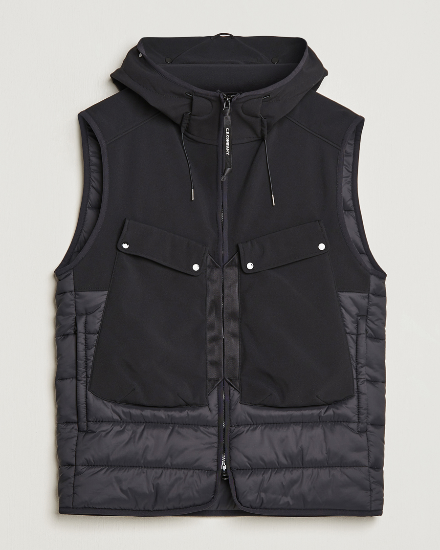 Uomini | Giacche | C.P. Company | CP Shell - R Mixed Goggle Vest Black