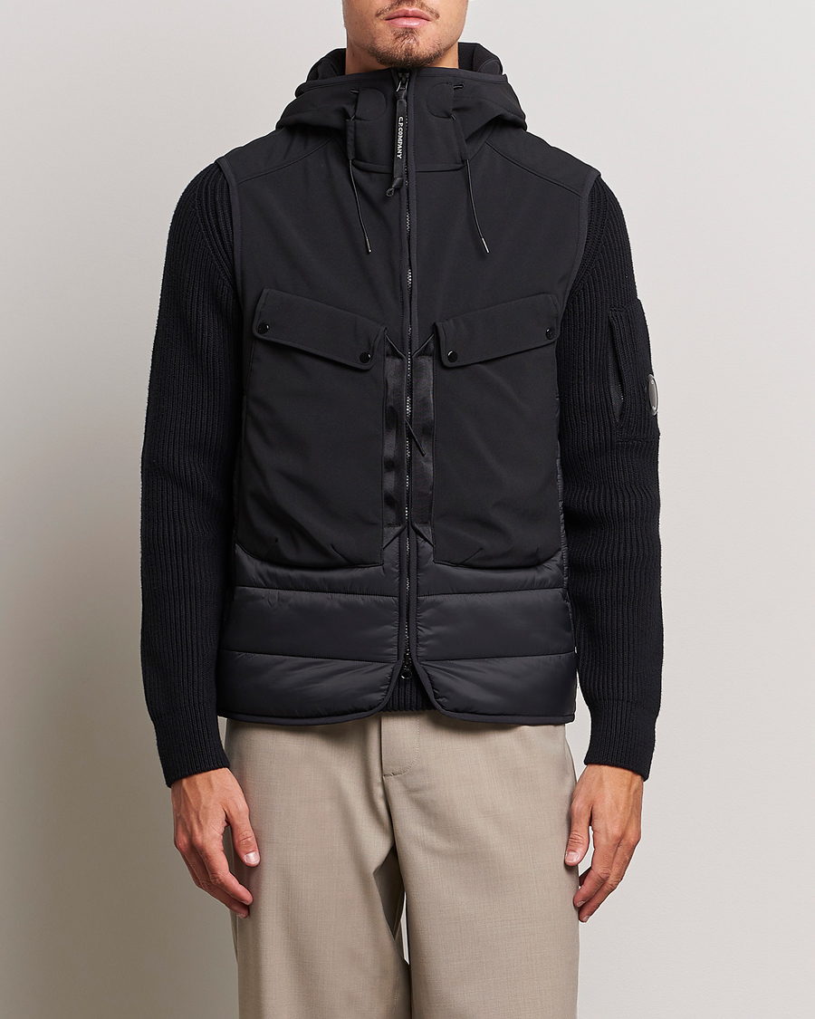 Uomini | Giacche | C.P. Company | CP Shell - R Mixed Goggle Vest Black