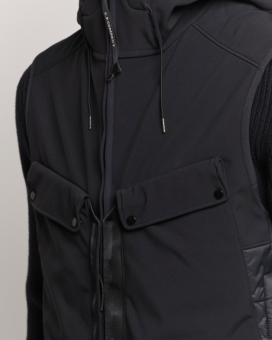 Uomini | Giacche | C.P. Company | CP Shell - R Mixed Goggle Vest Black