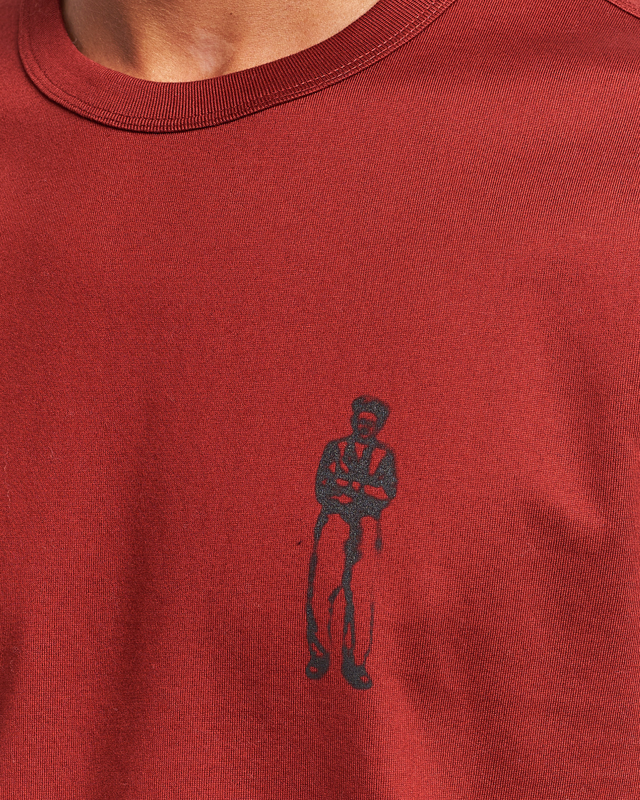 Uomini | T-shirt | C.P. Company | Mercerized Jersey Logo T-Shirt Wine