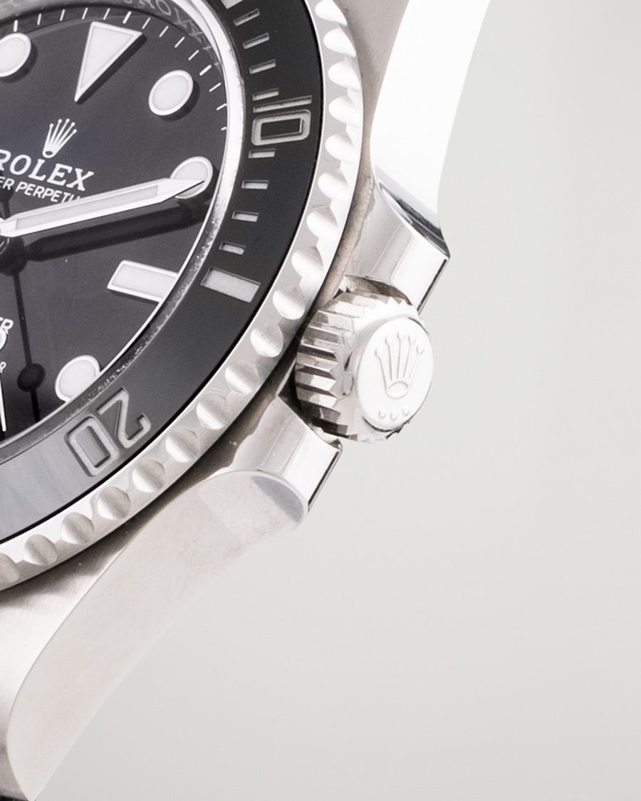 Uomini | Rolex Pre-Owned Submariner 124060 Oyster Perpetual Steel Black | Rolex Pre-Owned | Submariner 124060 Oyster Perpetual Steel Black