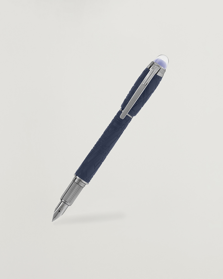 Uomini | Montblanc Starwalker SpaceBlue Resin Fountain Pen Blue | Montblanc | Starwalker SpaceBlue Resin Fountain Pen Blue