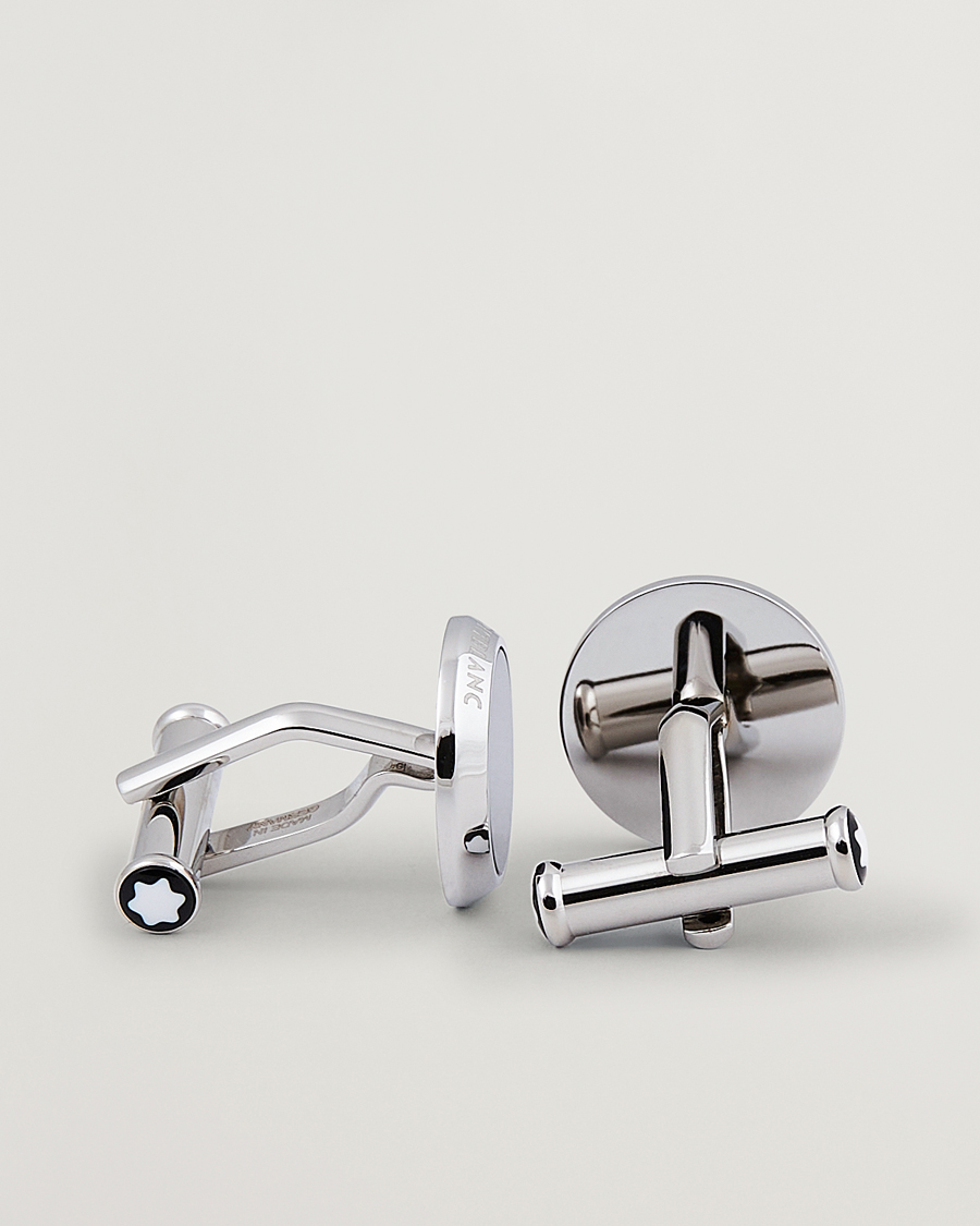 Uomini | Gemelli | Montblanc | Meisterstück Steel Cufflinks Black Onyx