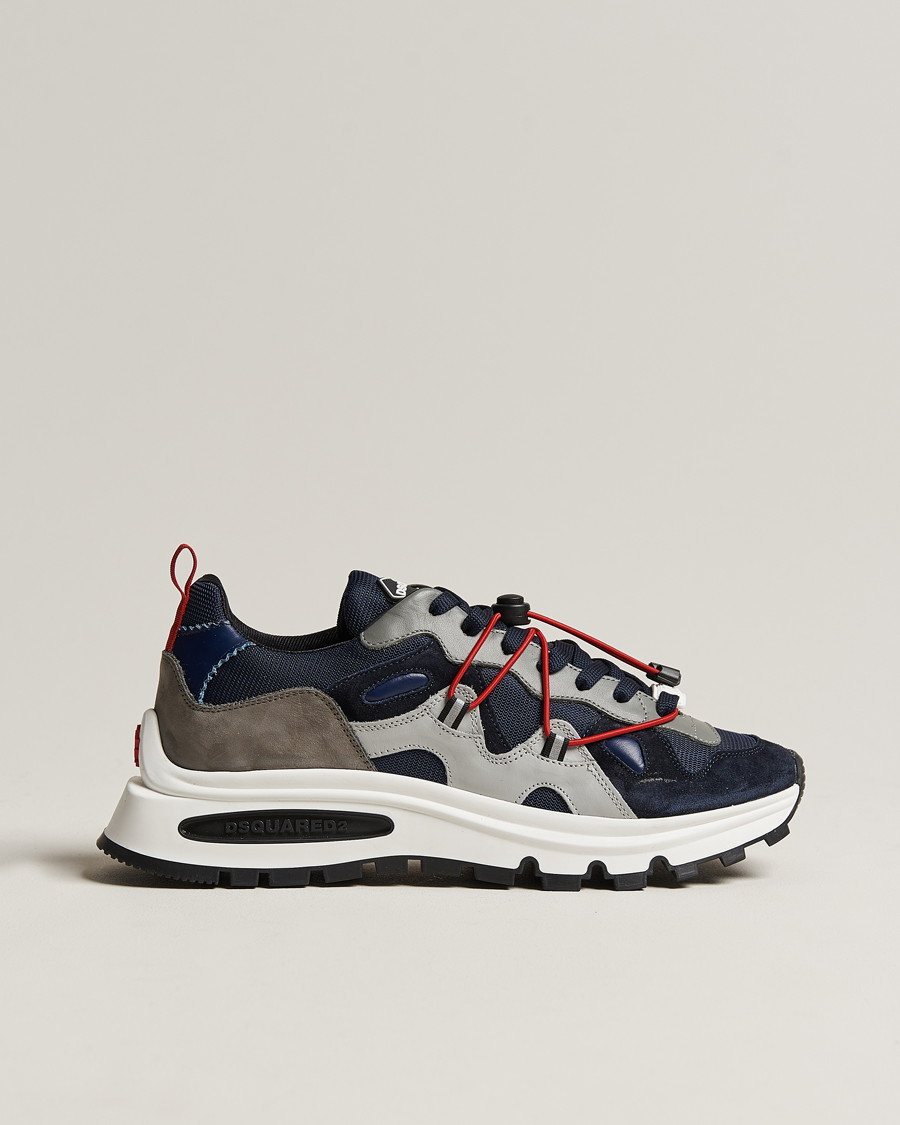 Uomini | Dsquared2 DS2 Running Sneaker Blue/Grey | Dsquared2 | DS2 Running Sneaker Blue/Grey