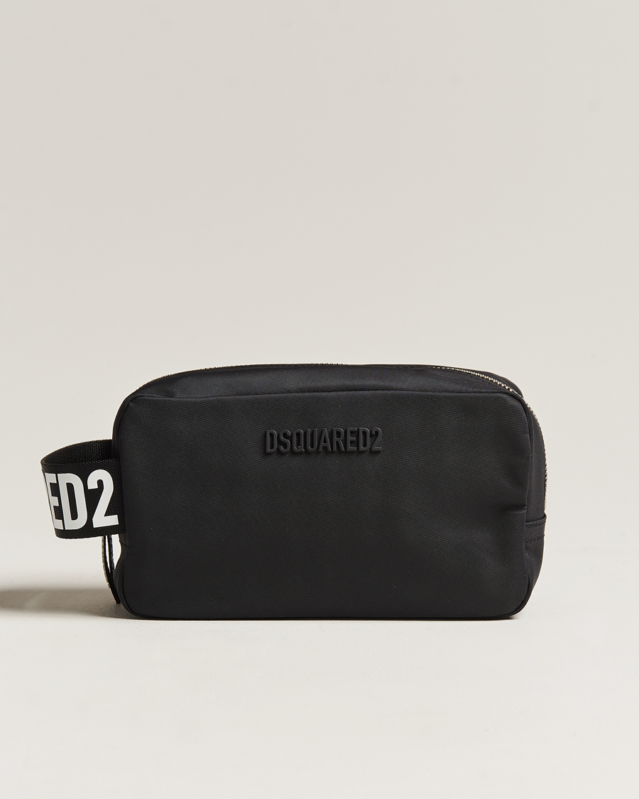 Uomini | Dsquared2 Made With Love Washbag Black | Dsquared2 | Made With Love Washbag Black