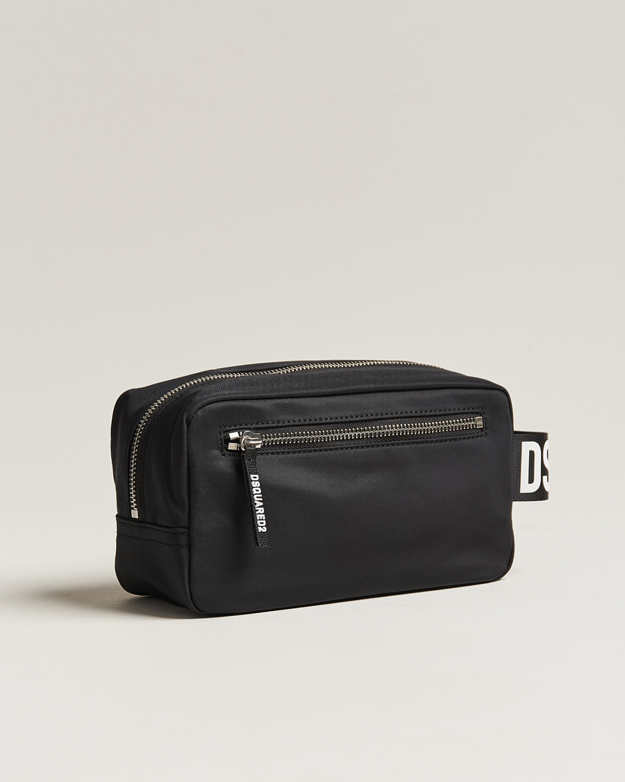 Uomini | Dsquared2 Made With Love Washbag Black | Dsquared2 | Made With Love Washbag Black