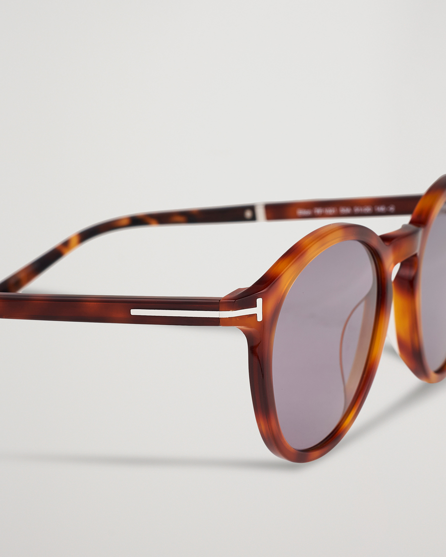 Uomini | Occhiali da sole | Tom Ford | Elton Sunglasses Blonde Havana/Smoke