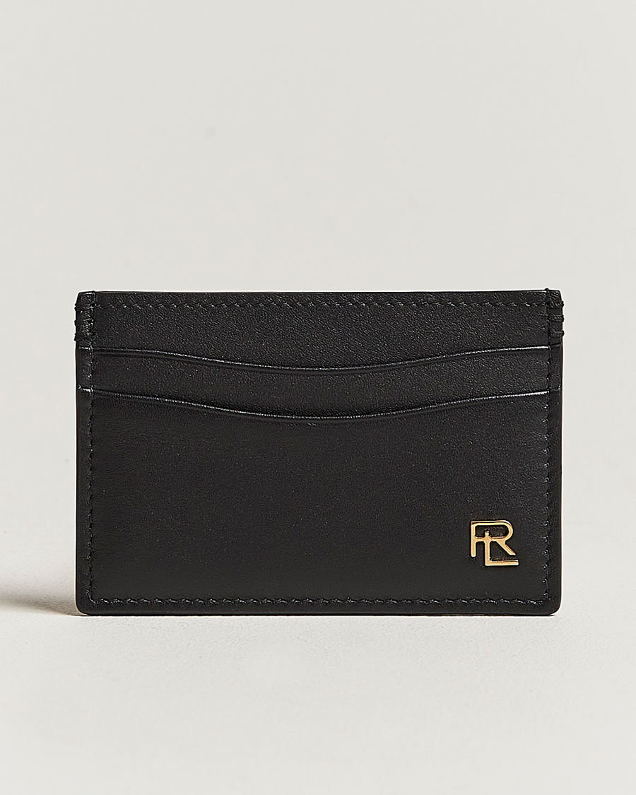 Uomini | Ralph Lauren Purple Label Luxe Calf Cardholder Black | Ralph Lauren Purple Label | Luxe Calf Cardholder Black