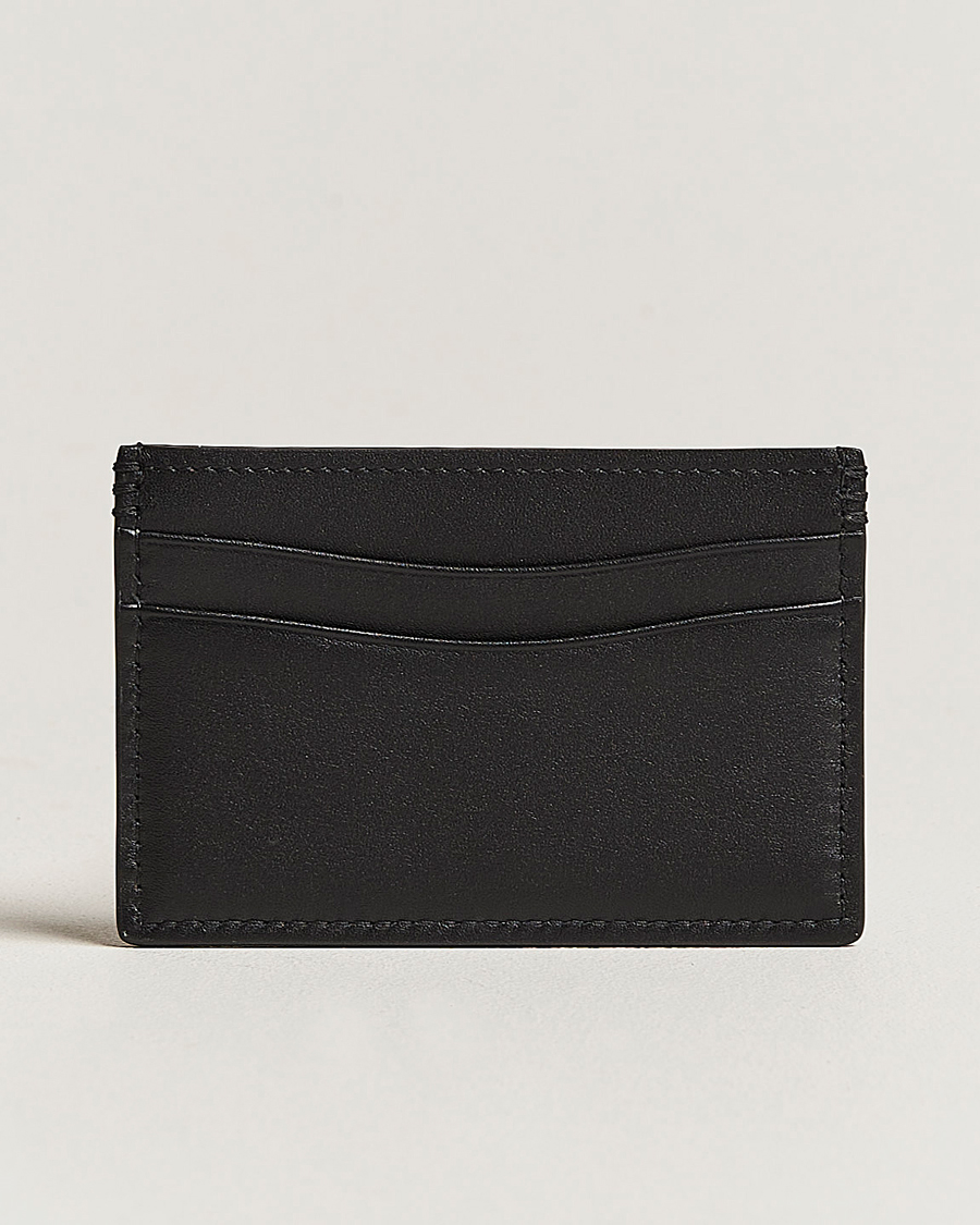 Uomini | Ralph Lauren Purple Label Luxe Calf Cardholder Black | Ralph Lauren Purple Label | Luxe Calf Cardholder Black
