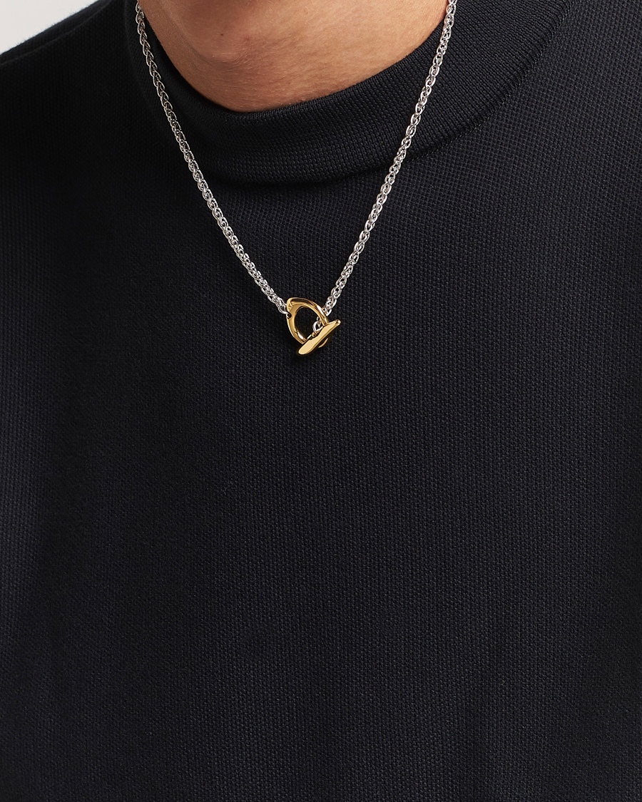 Uomini | Tom Wood Robin Chain Duo Silver/Gold | Tom Wood | Robin Chain Duo Silver/Gold