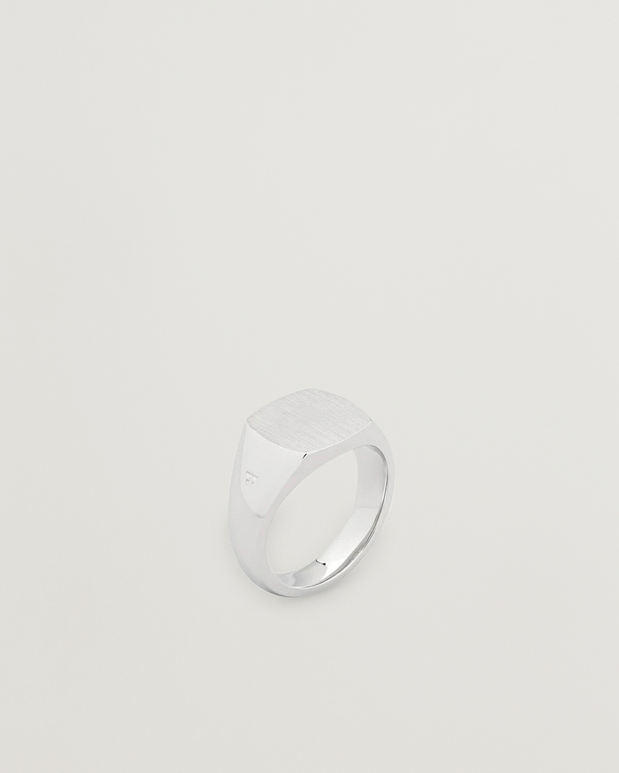 Uomini | Gioielli | Tom Wood | Kay Ring Satin Silver