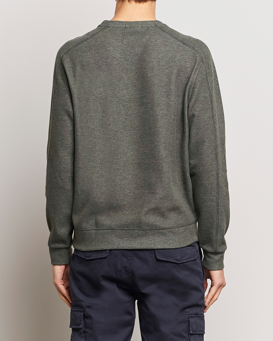 Uomini | Maglieria | Aeronautica Militare | Felpa Cotton Sweatshirt Olive Green