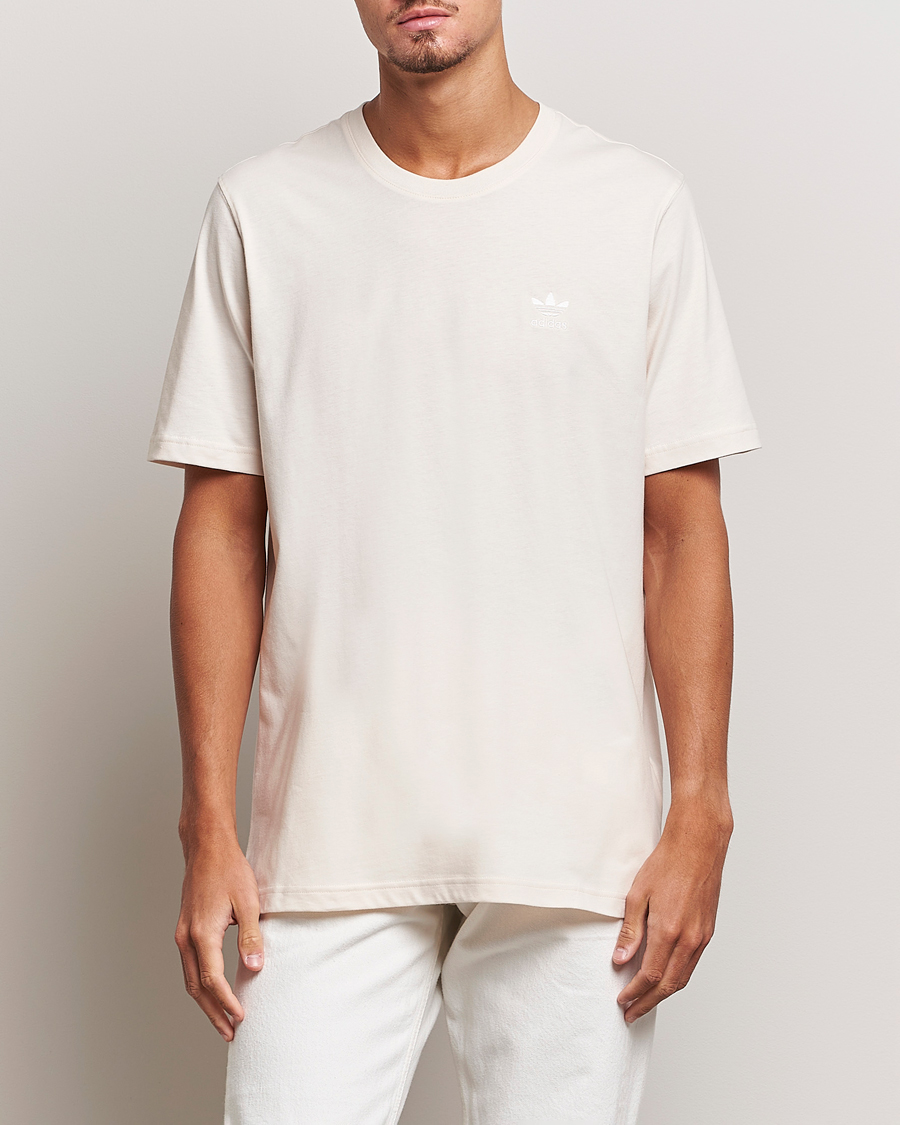 Uomini | T-shirt | adidas Originals | Essential Crew Neck T-Shirt Won White