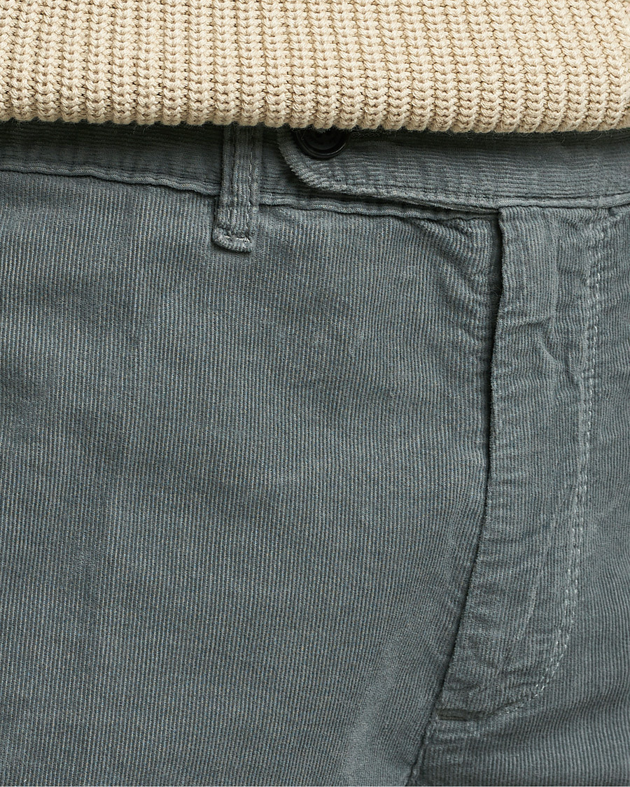 Uomini | Pantaloni | Massimo Alba | Baby Corduroy Trousers Smoke