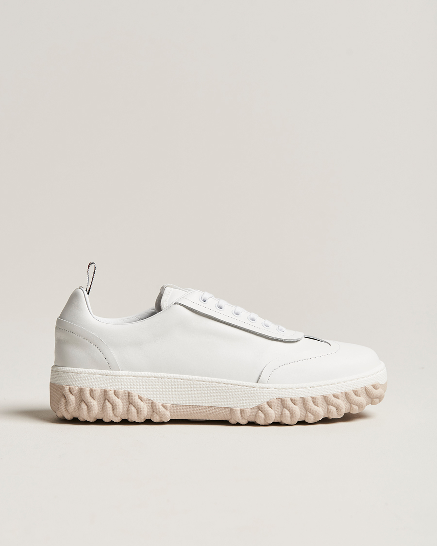 Uomini | Thom Browne Cable Sole Field Shoe White | Thom Browne | Cable Sole Field Shoe White