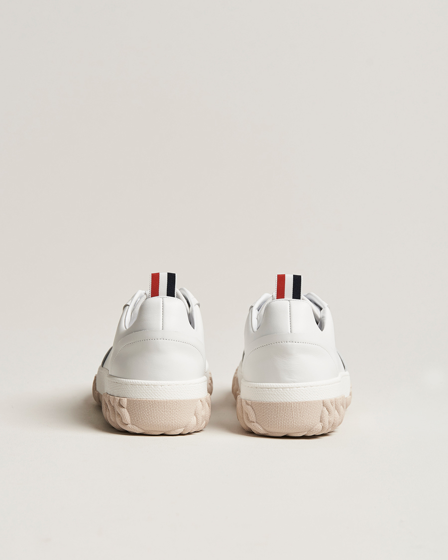 Uomini | Thom Browne Cable Sole Field Shoe White | Thom Browne | Cable Sole Field Shoe White