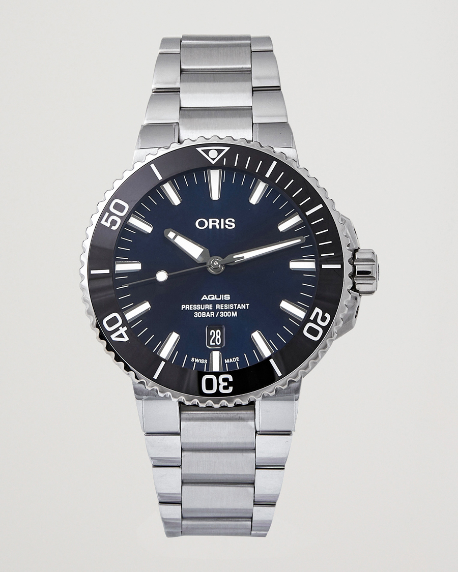 Uomini | Oris Aquis Date 43,5mm Blue | Oris | Aquis Date 43,5mm Blue