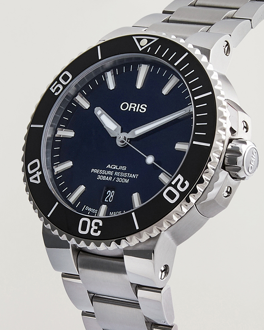 Uomini | Oris Aquis Date 43,5mm Blue | Oris | Aquis Date 43,5mm Blue