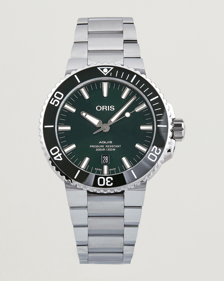 Uomini | Oris Aquis Date 43,5mm Green | Oris | Aquis Date 43,5mm Green