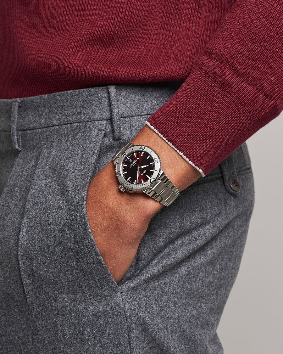 Uomini | Oris Aquis Date 41,5mm Cherry | Oris | Aquis Date 41,5mm Cherry