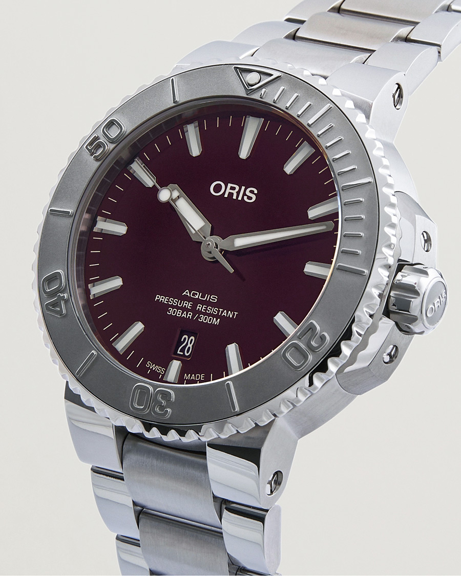 Uomini | Oris Aquis Date 41,5mm Cherry | Oris | Aquis Date 41,5mm Cherry
