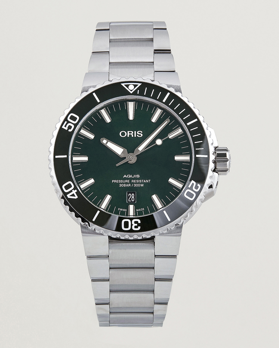 Uomini | Oris Aquis Date 41,5mm Green | Oris | Aquis Date 41,5mm Green