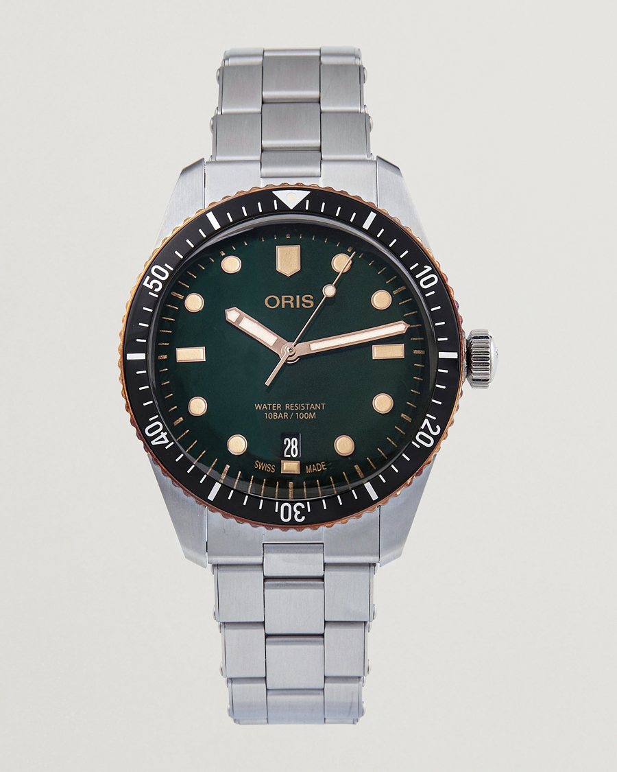 Uomini | Oris Divers Sixty-Five 40mm Green | Oris | Divers Sixty-Five 40mm Green