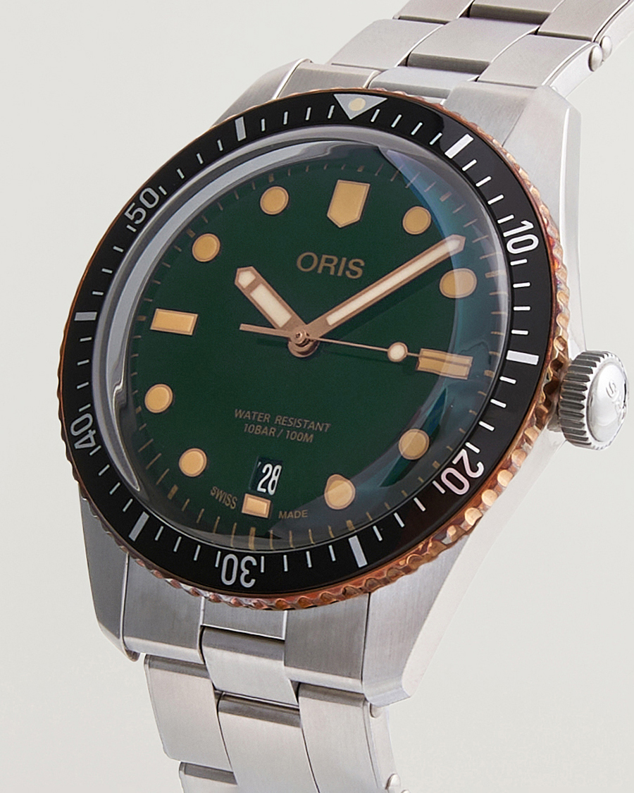 Uomini | Oris Divers Sixty-Five 40mm Green | Oris | Divers Sixty-Five 40mm Green