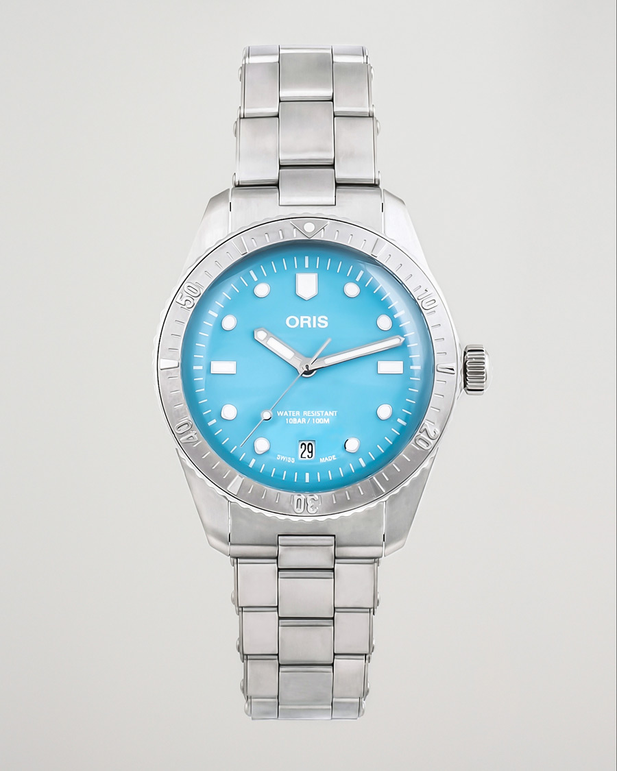 Uomini | Oris Divers Sixty-Five 38,5mm Cotton Candy Blue | Oris | Divers Sixty-Five 38,5mm Cotton Candy Blue