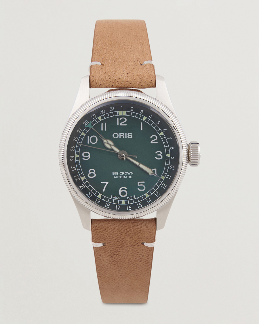 Uomini | Oris Big Crown Pointer Date 38mm Green | Oris | Big Crown Pointer Date 38mm Green