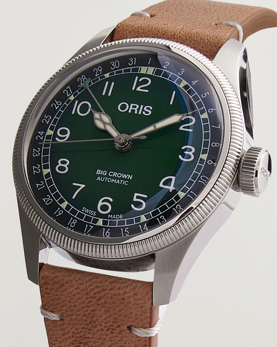 Uomini | Oris Big Crown Pointer Date 38mm Green | Oris | Big Crown Pointer Date 38mm Green