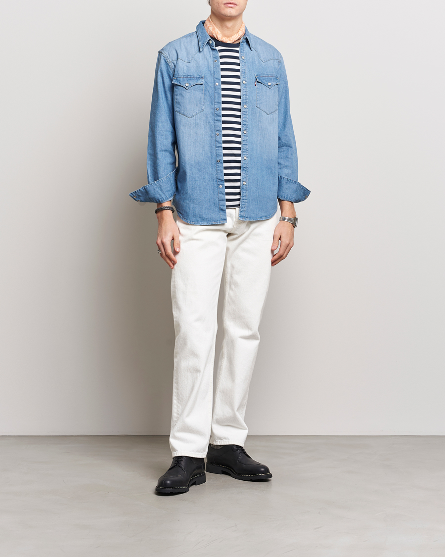 Uomini | Camicie | Levi's | Barstow Western Standard Shirt Light Blue