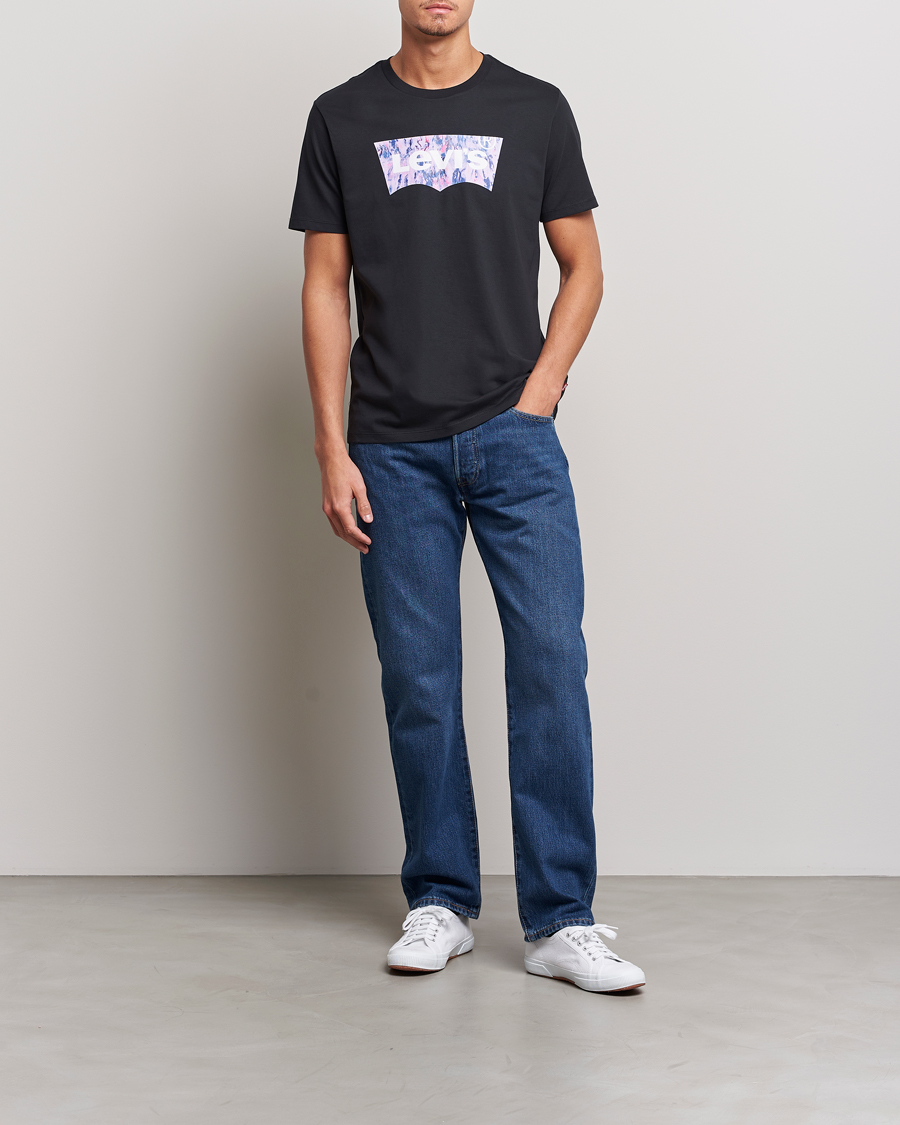 Uomini | T-shirt | Levi's | Crew Neck Graphic T-shirt Black