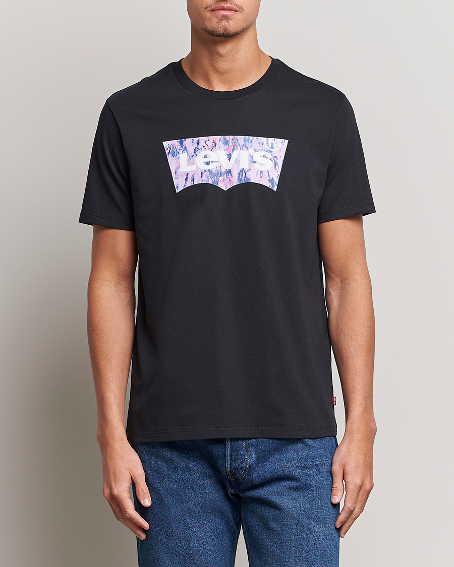 Uomini | T-shirt | Levi's | Crew Neck Graphic T-shirt Black