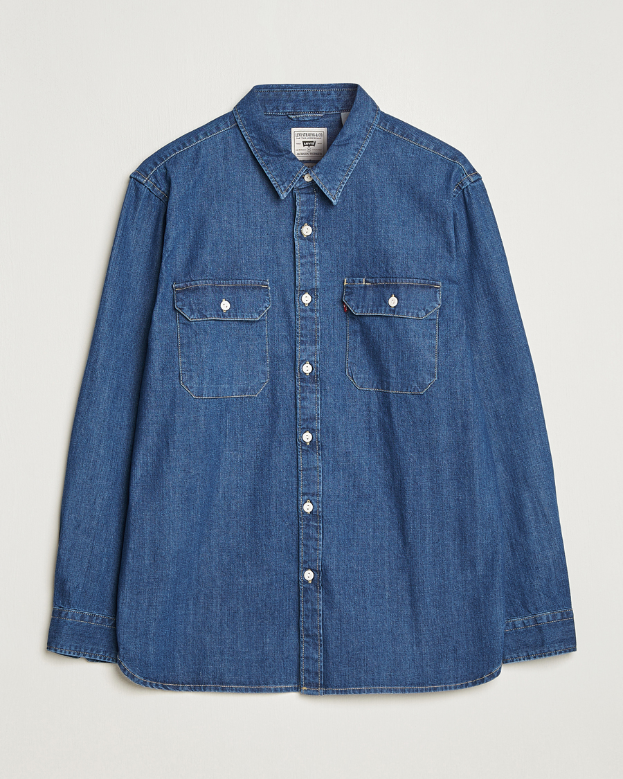 Uomini | Camicie | Levi's | Jackson Worker Shirt Sterling Dark Wash